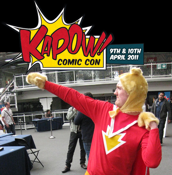 Super-Ted på Kapow Comic Con