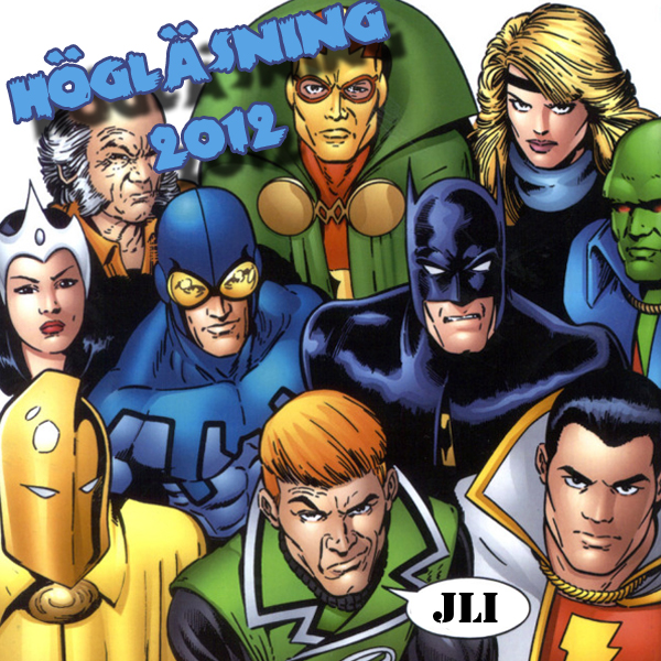 Illustration av Högläsning - Justice League International